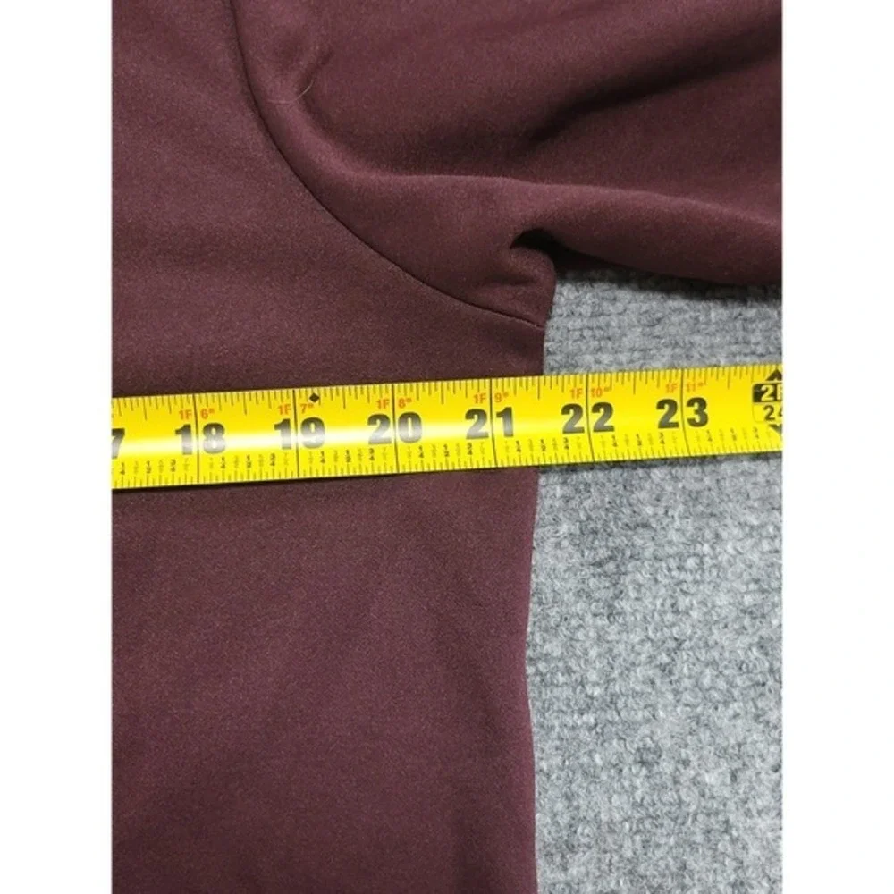 The North Face Drew Peak Hoodie Sweatshirt Men's Medium Maroon Pullover Outdoors